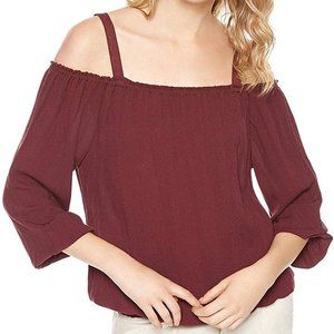 Sanctuary Camilla Off-The-Shoulder Top Kenya, NWT